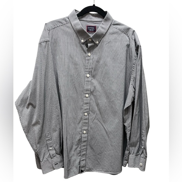 Untuckit Men’s Black And White Check Button Down Long sleeve Shirt In Sz Xxxl - Picture 1 of 10